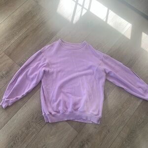 AREIE purple sweat shirt
